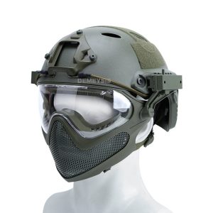 Casque Airsoft Custom Intégral & Complet 